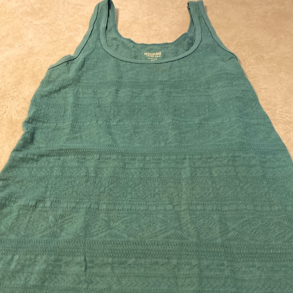 Mossimo teal tank